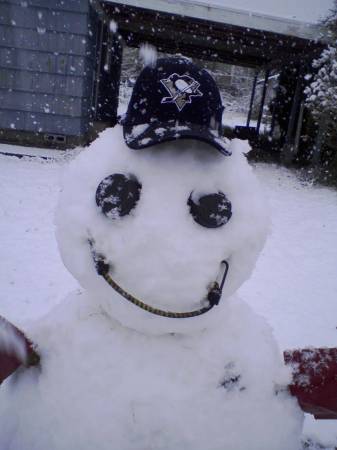 snow man pit fan