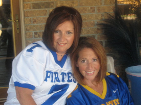 Me and Sandi at the Oliver's for Pre-game