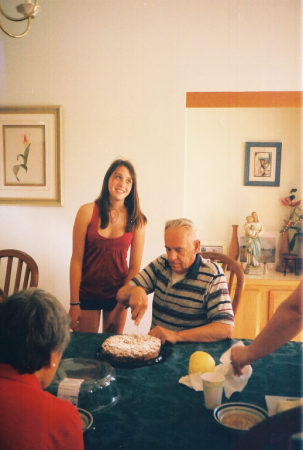 Veronica and Granpa Banich 2008