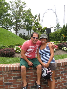 Ashley and I at Six Flags