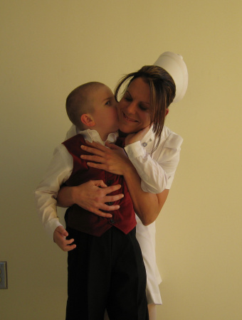 Tristan and I at my nursing graduation