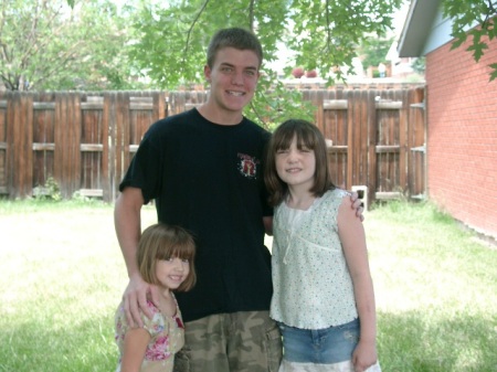 Son Andrew and nieces Kayla and Gracie