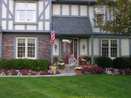 Front porch in the Fall - Sept 2008