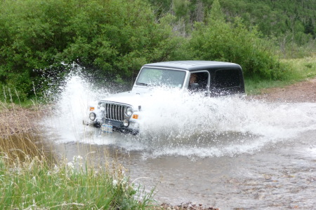 Jeepin' over Medano Pass