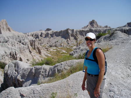 Hiking in the Badlands