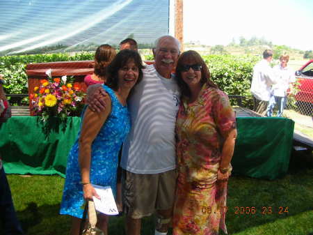 Myself, Dad and Barbara at his baptism in 06