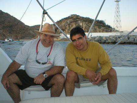Searching for Marlin in Cabo - Summer of 2005.
