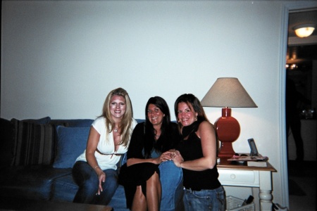 Me with my friends Tina and Jill