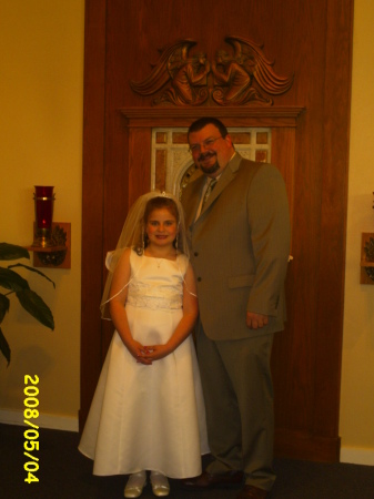 Me and Lauren (my oldest) at her 1st communion