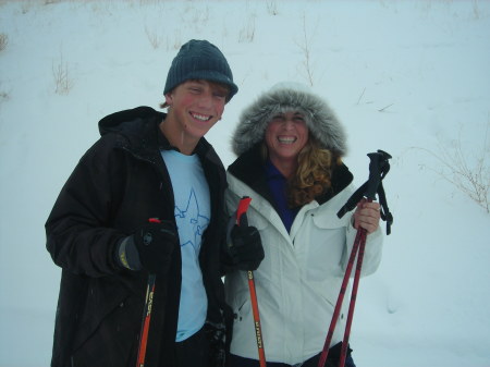 cross country skiing~sun valley, idaho