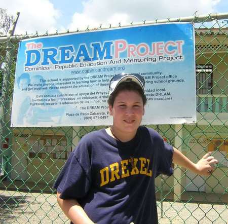 Corey at DREAM Project school