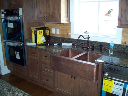 copper kitchen sink