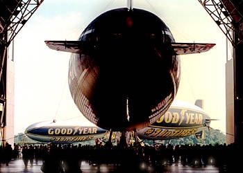 Goodyear Blimps at GY Aerospace 85/86