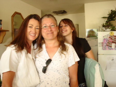 My sister Cyndi and me and Chantele