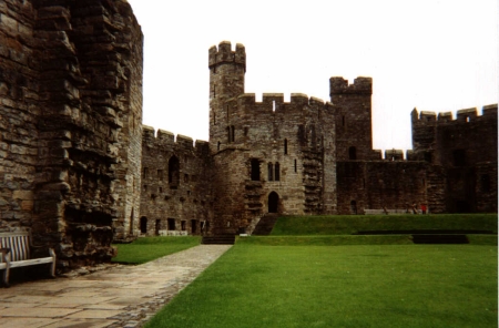 Canaerfon Castle Wales
