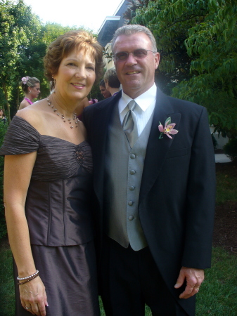 Mom and Dad at Angie's Wedding