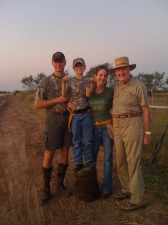 Tony, Samuel, Melanie, Pappy