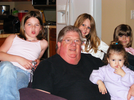 Bruce and Granddaughters