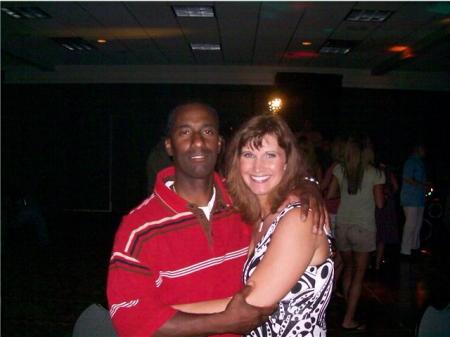 Stacy Boyd and I at the reunion