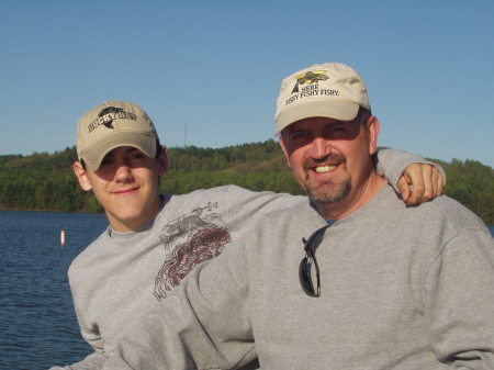 Me and Anthony at Tappan Lake