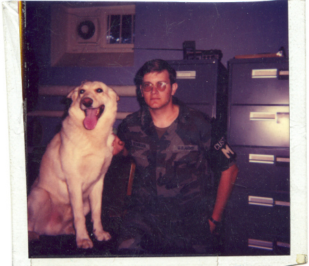 Sgt Peterson W MWD Bongo 1982 FRG