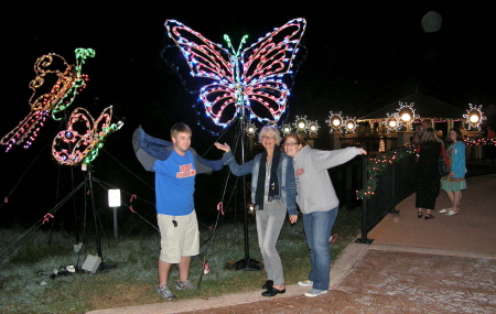 Christmas Lights at Botanical Gardens