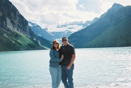 Glacier at Lake Louise