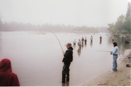 Silver fishing