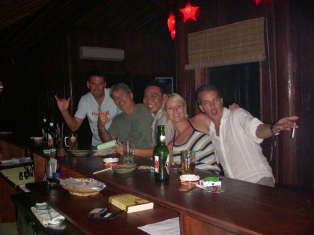Partying at the resort 9/08