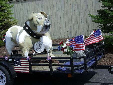 The best bulldog Hallowell's ever seen!