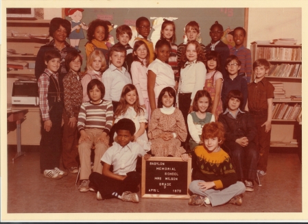 3rd Grade - Mrs. Wilson - '78-'79