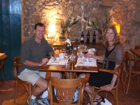 dinner in Paraty, Brazil '06