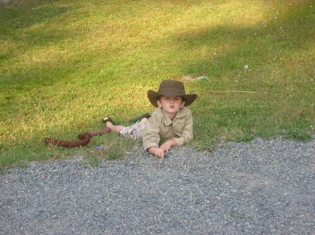 Indiana Jones taking a break