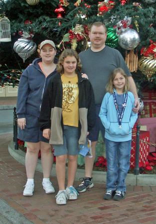 Christmas 2007 at Disneyland