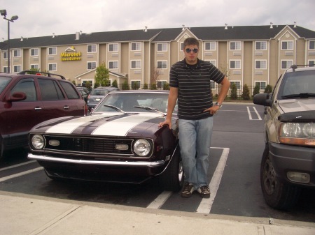 My son Michael and his 68 Camaro