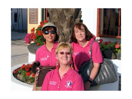 Three Chaperones resting in Santorini 2008