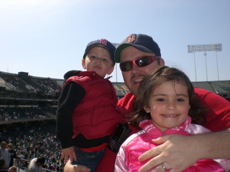 Family Fun at the Red Sox Game!