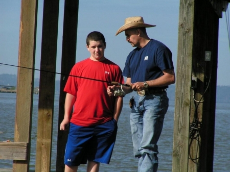 John & Jake - Fishing Lesson