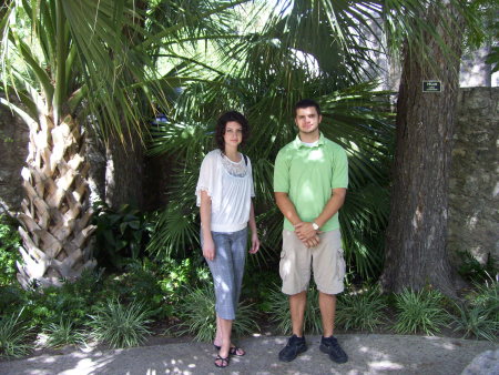 Danielle and Devin at the Alamo