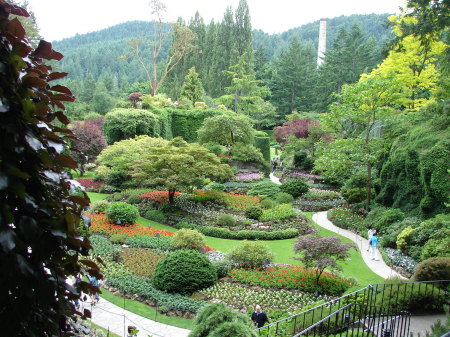 Butchart Gardens in Victoria BC