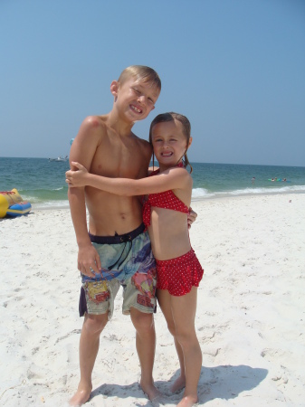 Kaley and David at Gulf Shores