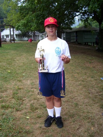 Mary at Camp Cadet