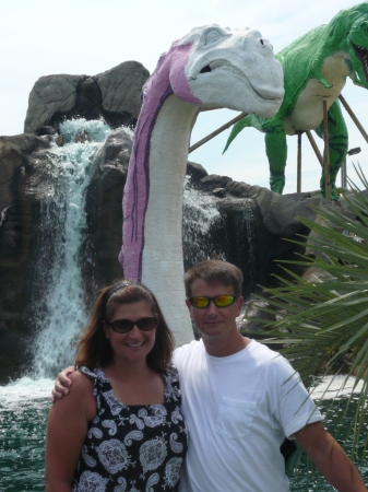 Tim and Trish Arnold OBX putt-putt