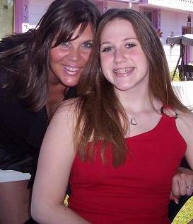 me and my daughter (she hated those braces!)