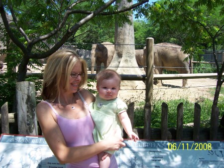 Ave and I at the Columbus Zoo!