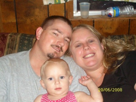 Daughter Ashley Husband Josh and Gracie