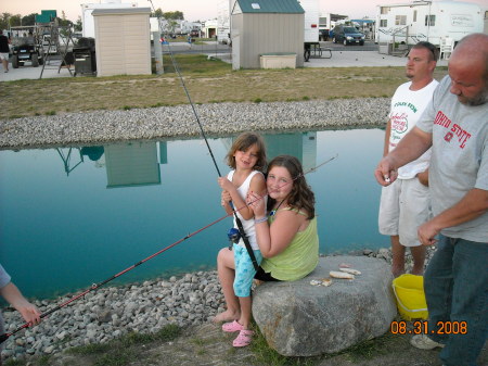 Shyanne fishing