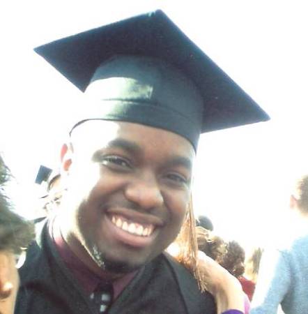 Joseph on graduation day from FSU