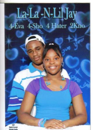 Lil Jay & Lonnisha (girlfriend)