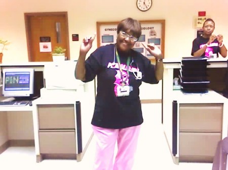 At work breast cancer awareness month